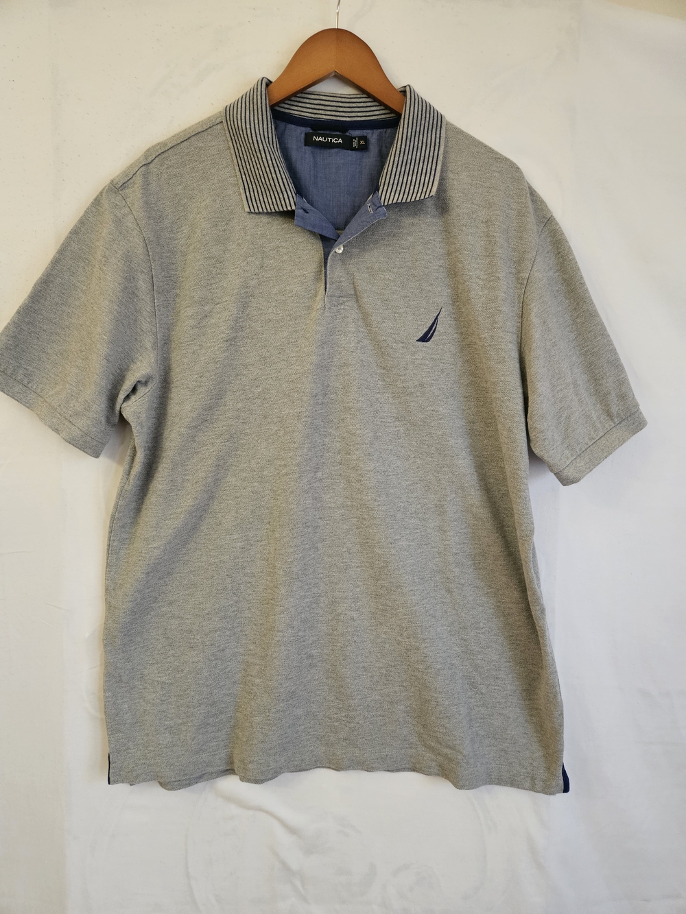 Nautica Men's Polo Gray XL